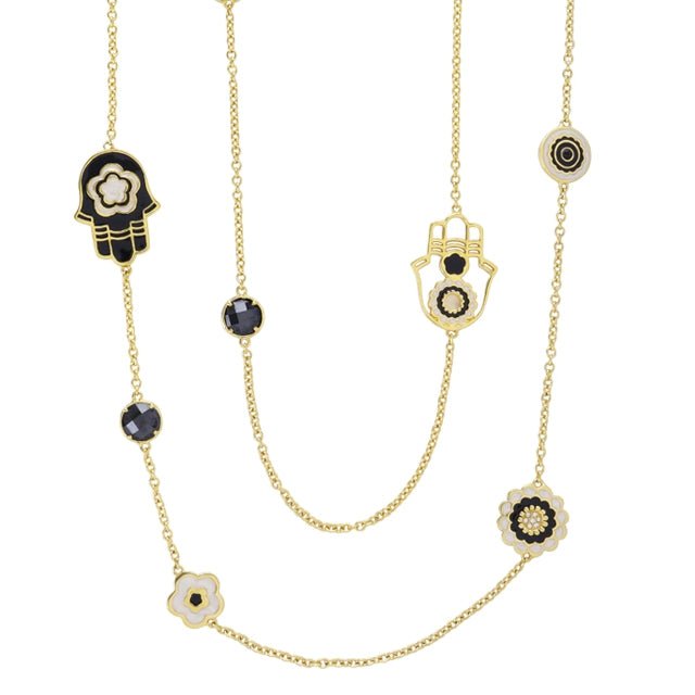 Lucky Hamsa Necklace - Che Cose Belle