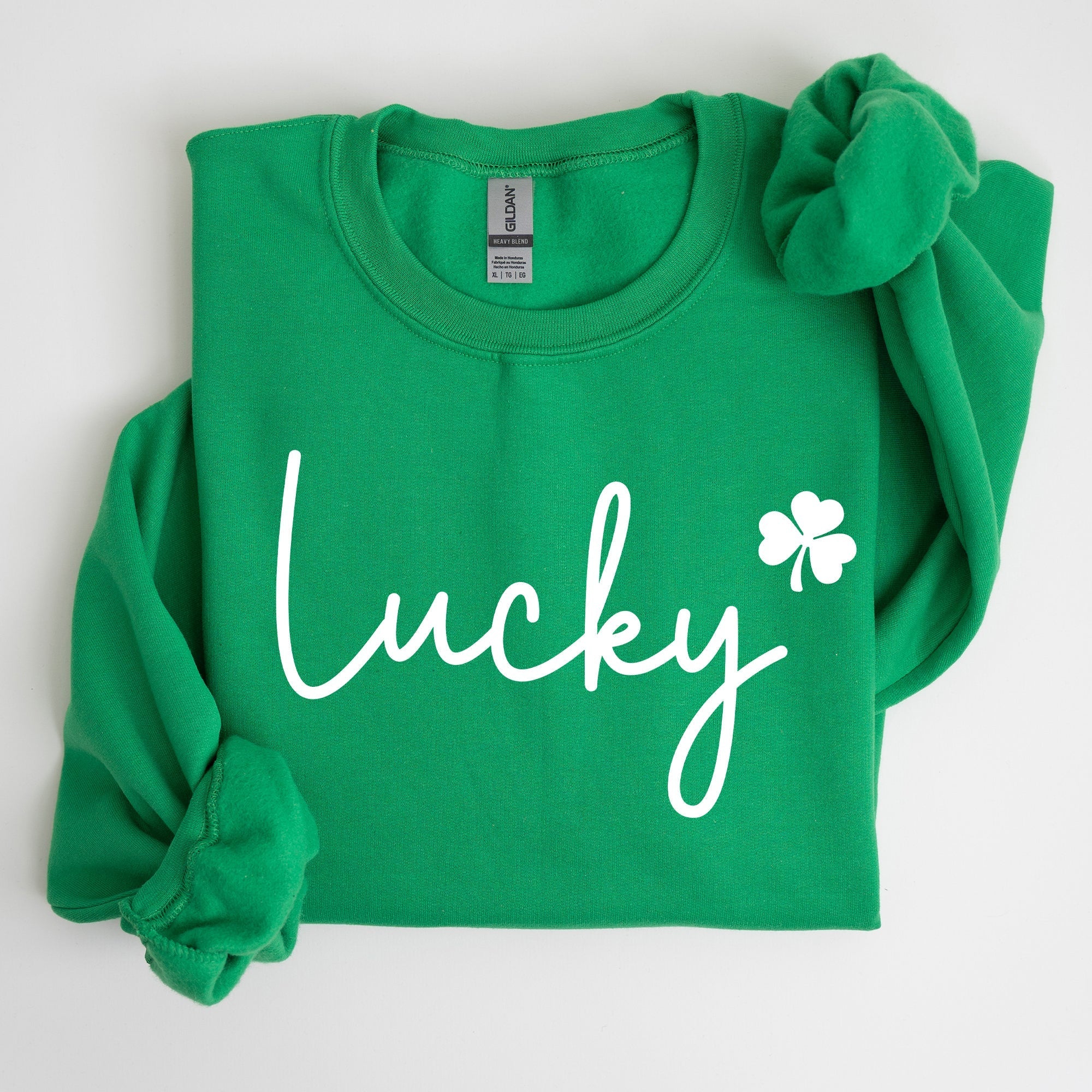 Lucky, Shamrock, St Patrick's Day Sweatshirt - Che Cose Belle