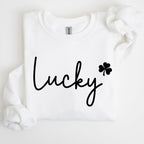 Lucky, Shamrock, St Patrick's Day Sweatshirt - Che Cose Belle