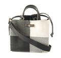 Lucy Medium Woven Crossbody Drawstring Bag - Che Cose Belle