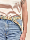 Luisa Emboidered Skinny Belt - Che Cose Belle