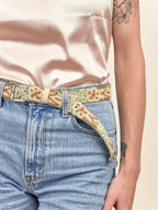 Luisa Emboidered Skinny Belt - Che Cose Belle