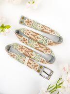 Luisa Emboidered Skinny Belt - Che Cose Belle
