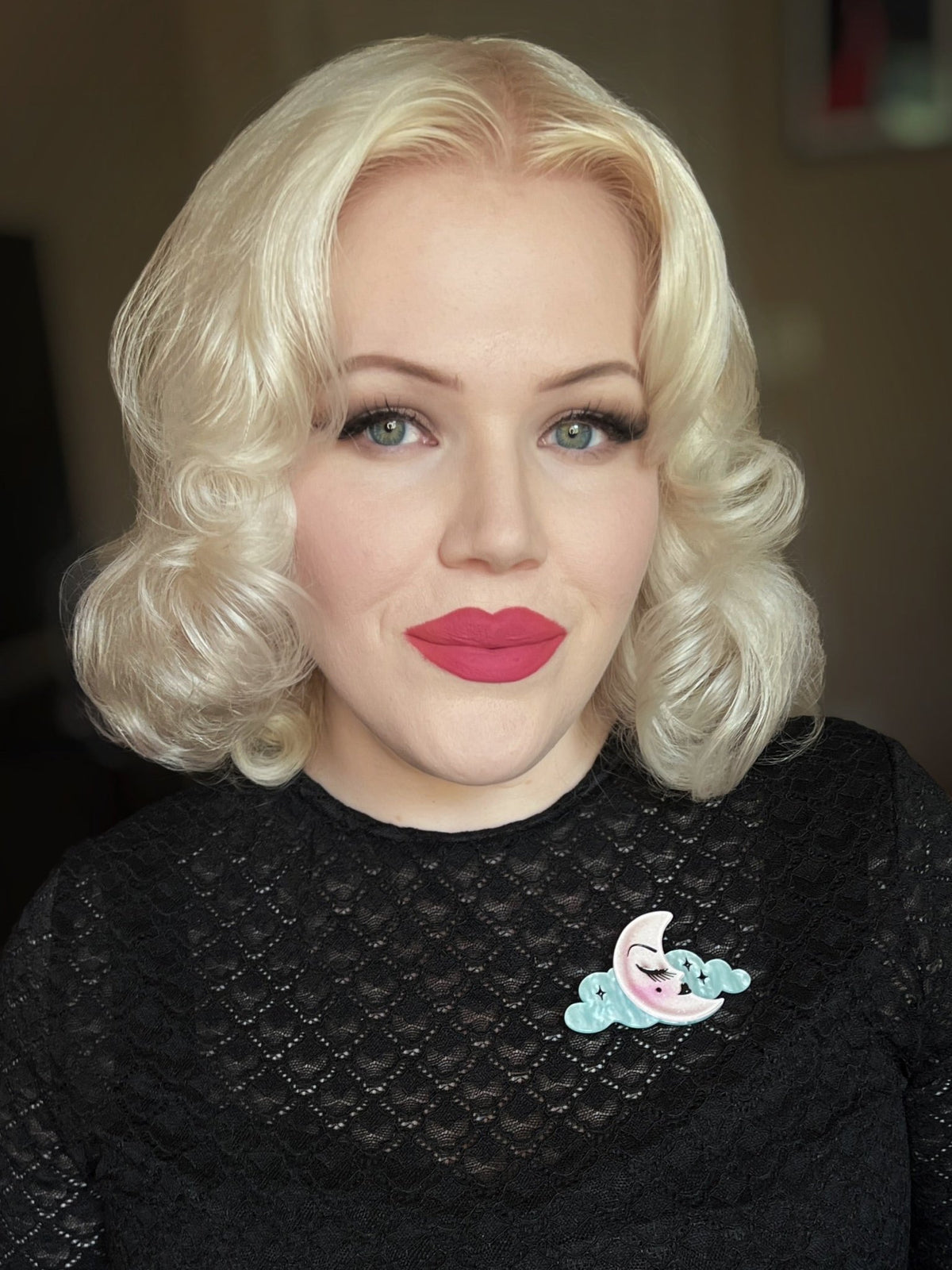 Luna Lullaby Brooch by Miss Fluff x Lipstick & Chrome - Che Cose Belle