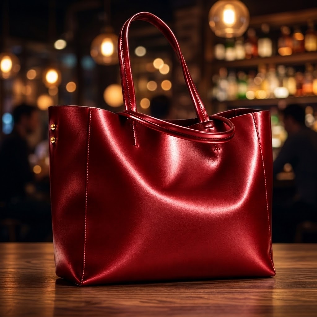Luxe Leather Tote: Timeless & Sophisticated