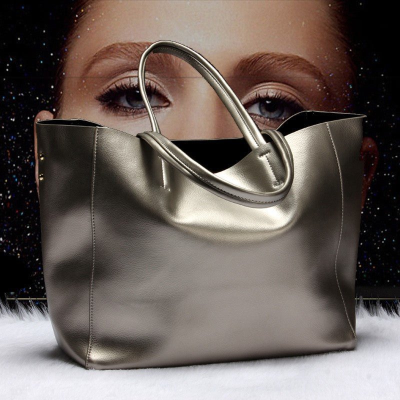 Luxe Leather Tote: Timeless & Sophisticated - Che Cose Belle