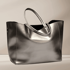 Luxe Leather Tote: Timeless & Sophisticated - Che Cose Belle