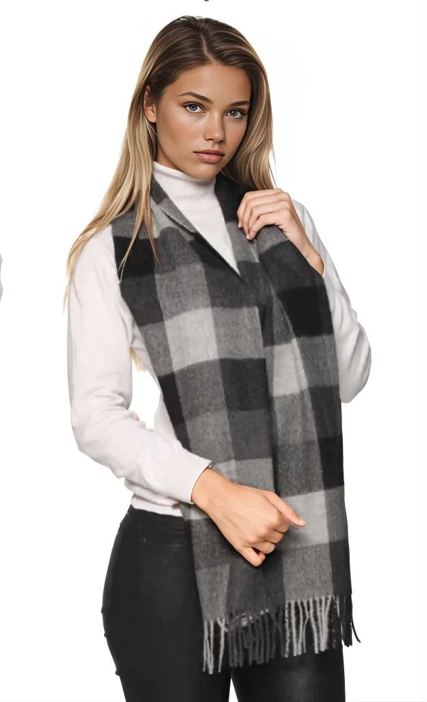 Luxury Square Alpaca Scarf - Che Cose Belle