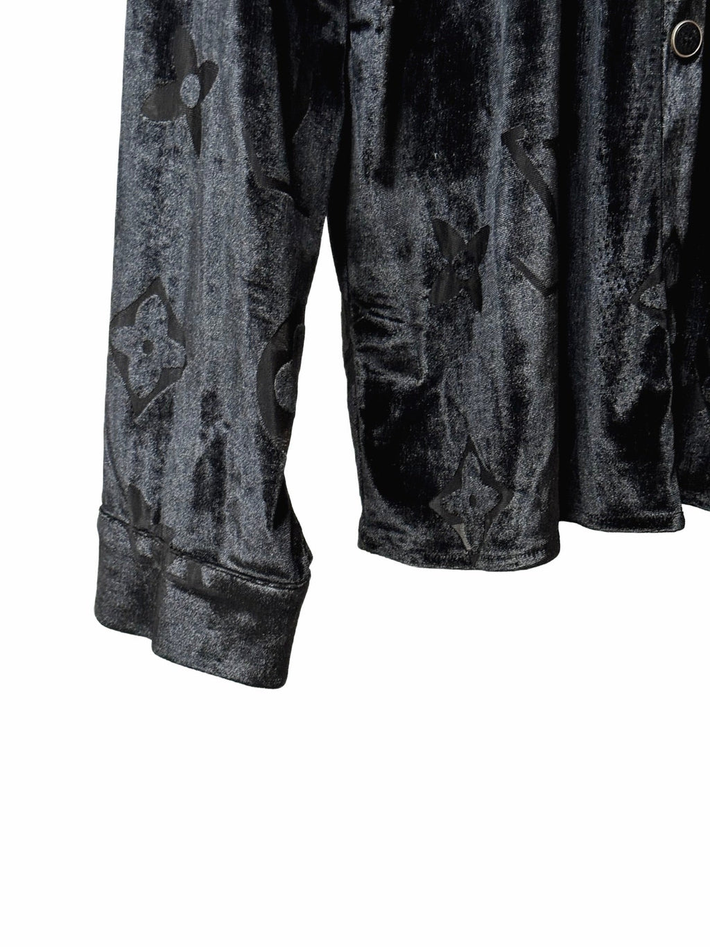 LV All-over Velvet Long-sleeved Shirt - Che Cose Belle