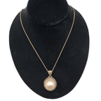 Mabe Pearl Silver Necklace | Jules Jewelbox - Che Cose Belle