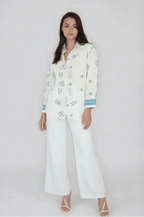Mable Shirt in Salt Air Embroidery - Che Cose Belle