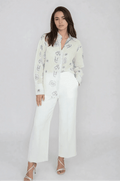 Mable Shirt in Salt Air Embroidery - Che Cose Belle