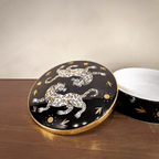 Maenad Glazed Porcelain Round Box - Che Cose Belle