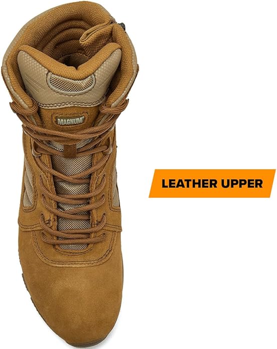 MAG SHIELD Suede Leather 8" Work Boot SZ WP - Che Cose Belle