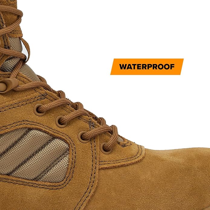 MAG SHIELD Suede Leather 8" Work Boot SZ WP - Che Cose Belle