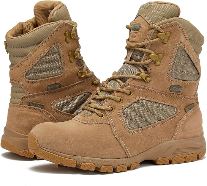 MAG STORM 8" Desert Military Tactical Boot SZ WP - Che Cose Belle