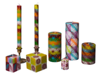 Magic Garden Painted Candles - Che Cose Belle