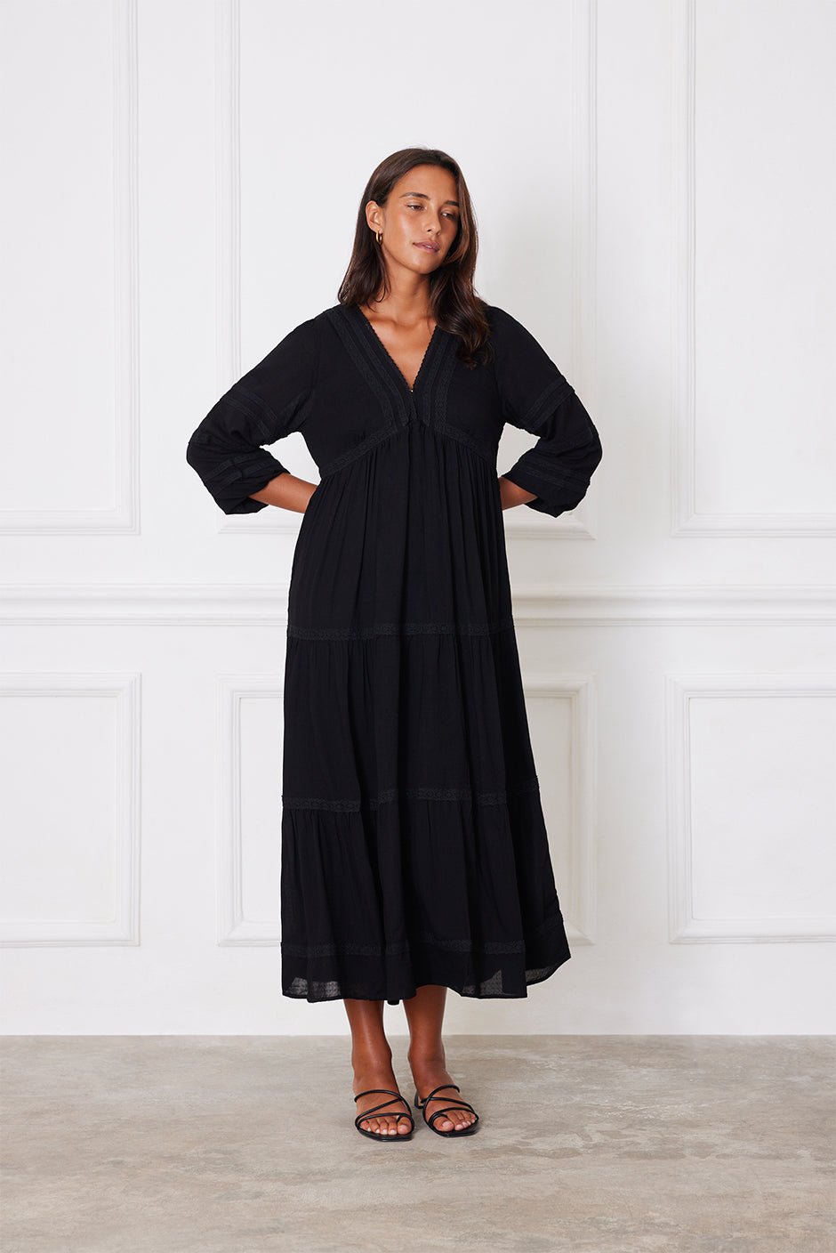 Magnolia Midi Dress - Che Cose Belle