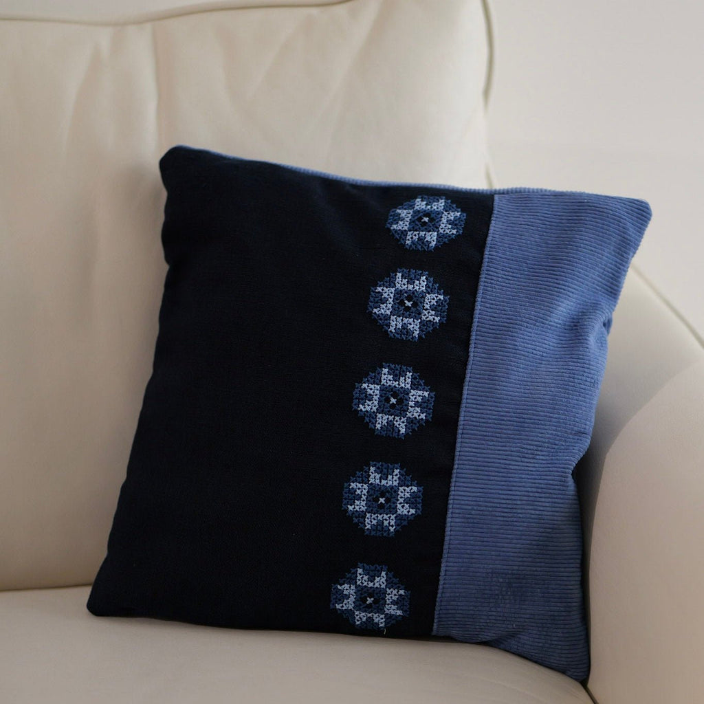 Maha Pillow Cover - Blue - Che Cose Belle