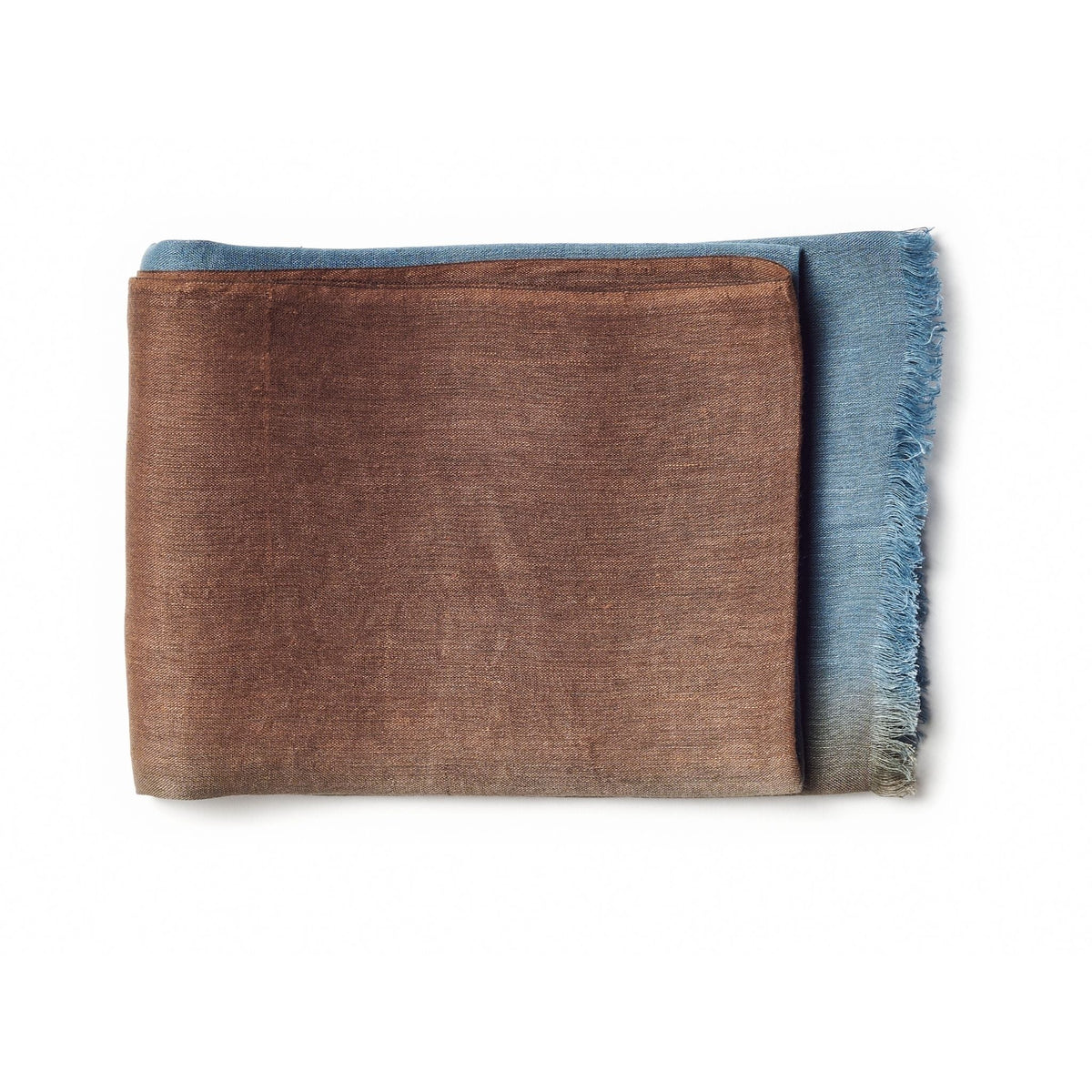 Mahogany Sky Soft Linen Silk Handloom Scarf - Che Cose Belle