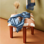 Mahogany Sky Soft Linen Silk Handloom Scarf - Che Cose Belle
