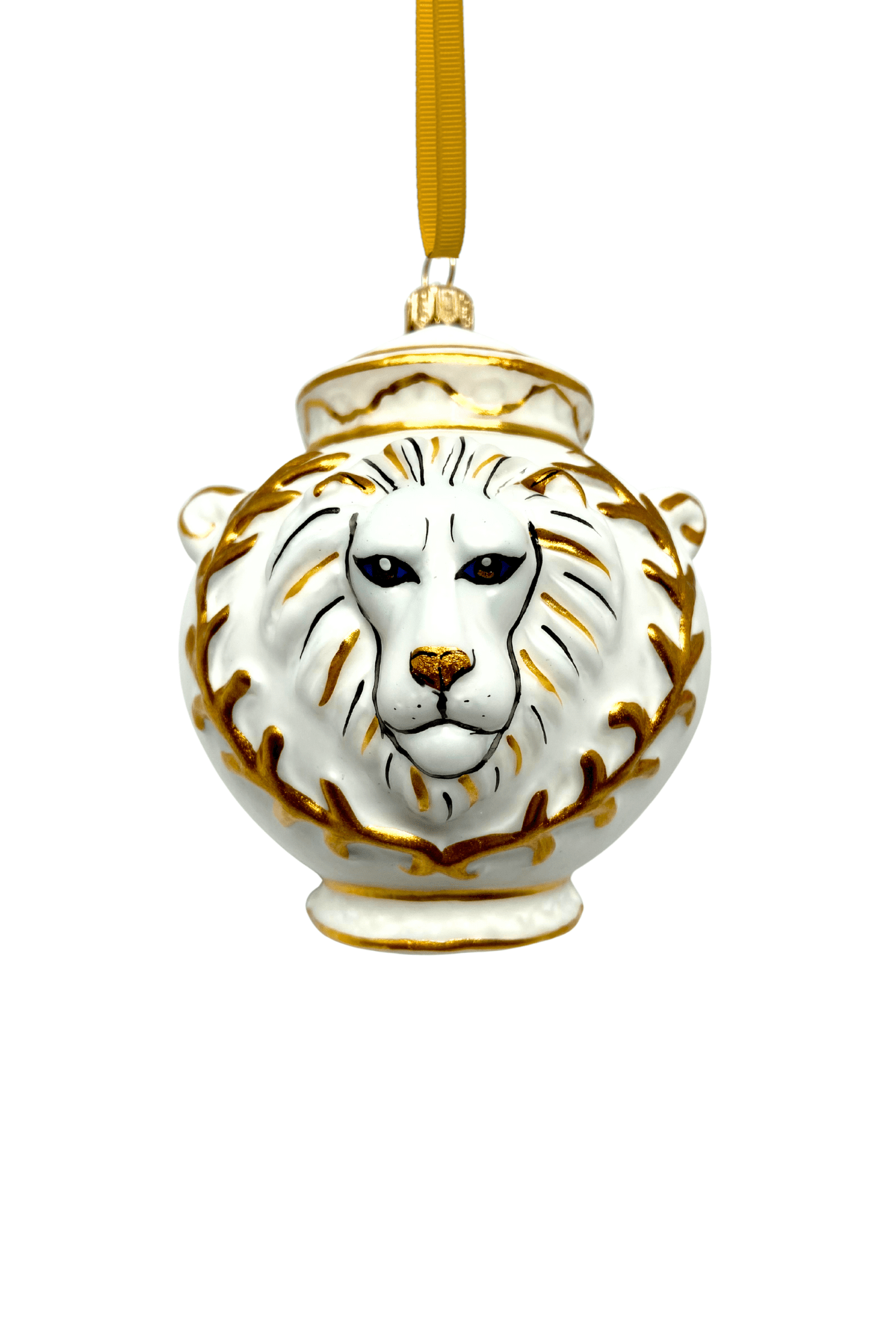 Majestic Lion Canister Jar Ornament - Che Cose Belle