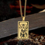 Major Arcana Tarot Stainless Steel Necklace - Che Cose Belle