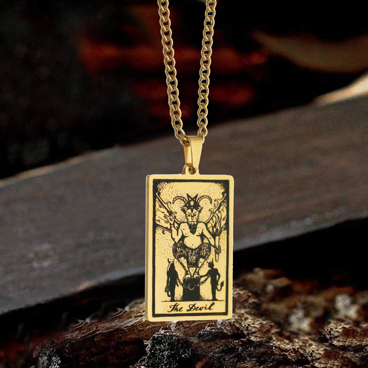 Major Arcana Tarot Stainless Steel Necklace - Che Cose Belle