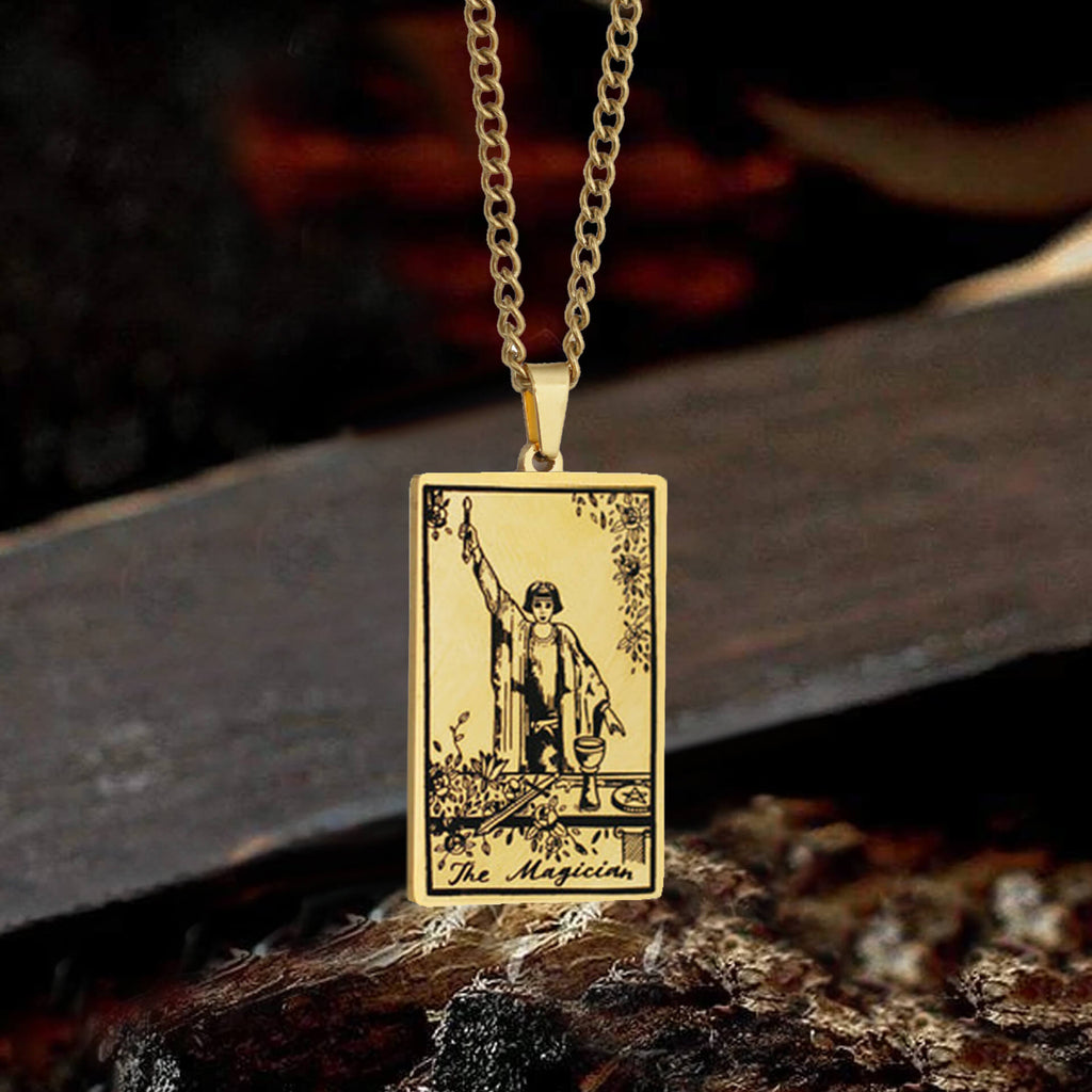 Major Arcana Tarot Stainless Steel Necklace - Che Cose Belle
