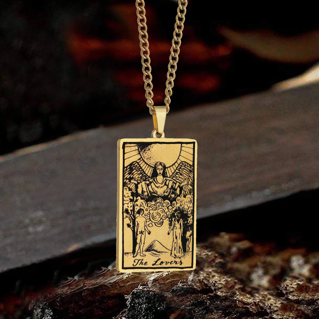 Major Arcana Tarot Stainless Steel Necklace - Che Cose Belle