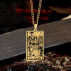 Major Arcana Tarot Stainless Steel Necklace - Che Cose Belle
