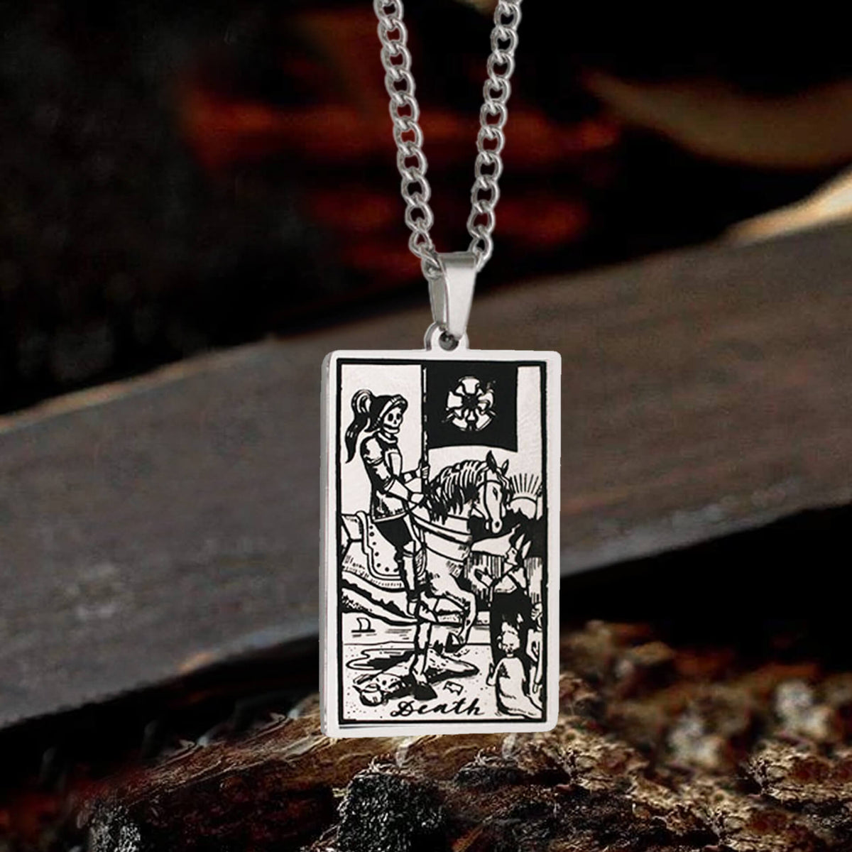 Major Arcana Tarot Stainless Steel Necklace - Che Cose Belle