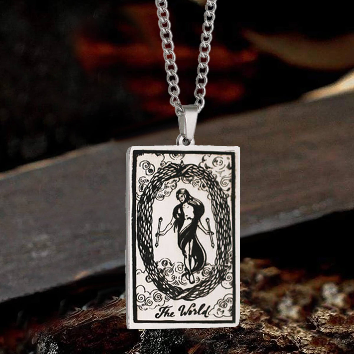Major Arcana Tarot Stainless Steel Necklace - Che Cose Belle
