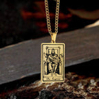 Major Arcana Tarot Stainless Steel Necklace - Che Cose Belle