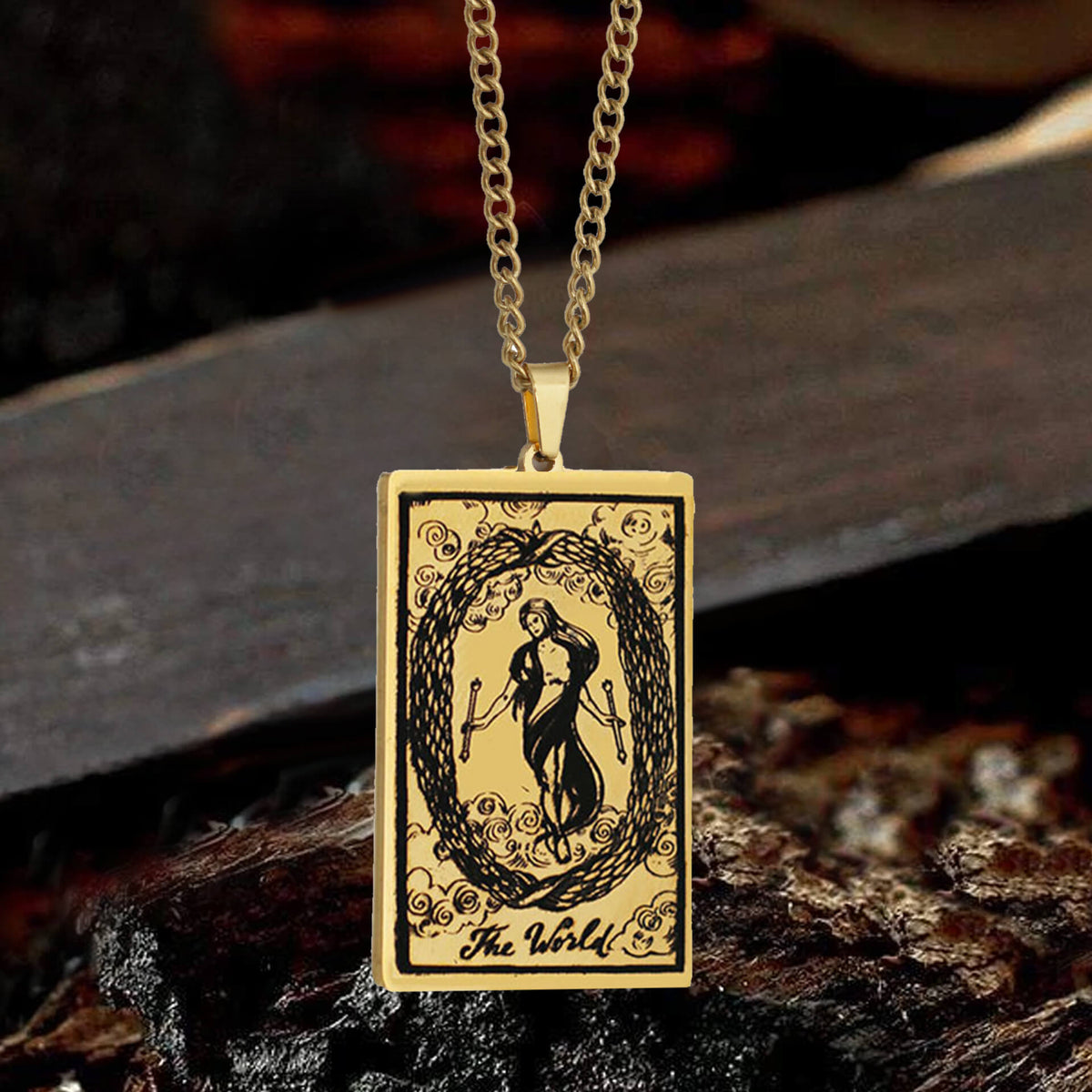 Major Arcana Tarot Stainless Steel Necklace - Che Cose Belle