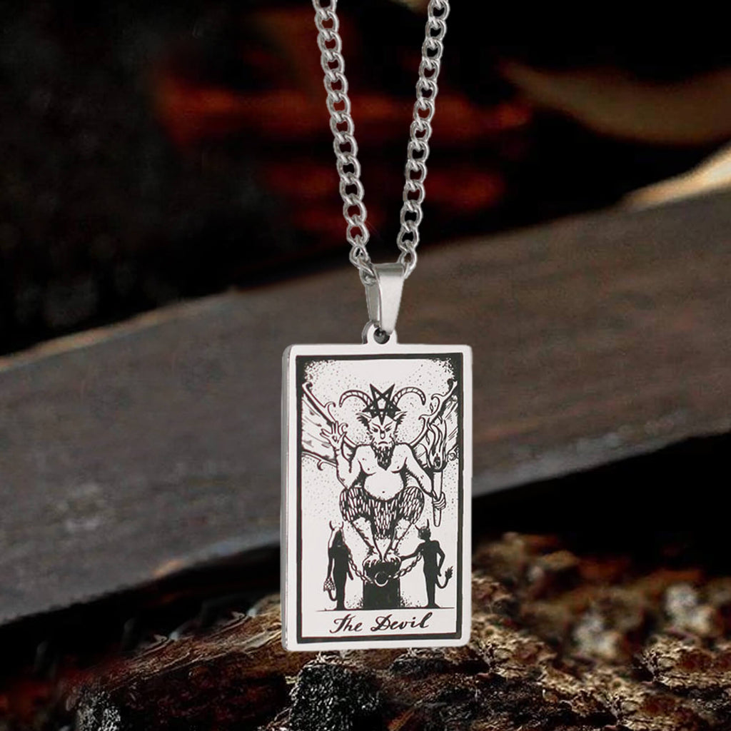 Major Arcana Tarot Stainless Steel Necklace - Che Cose Belle