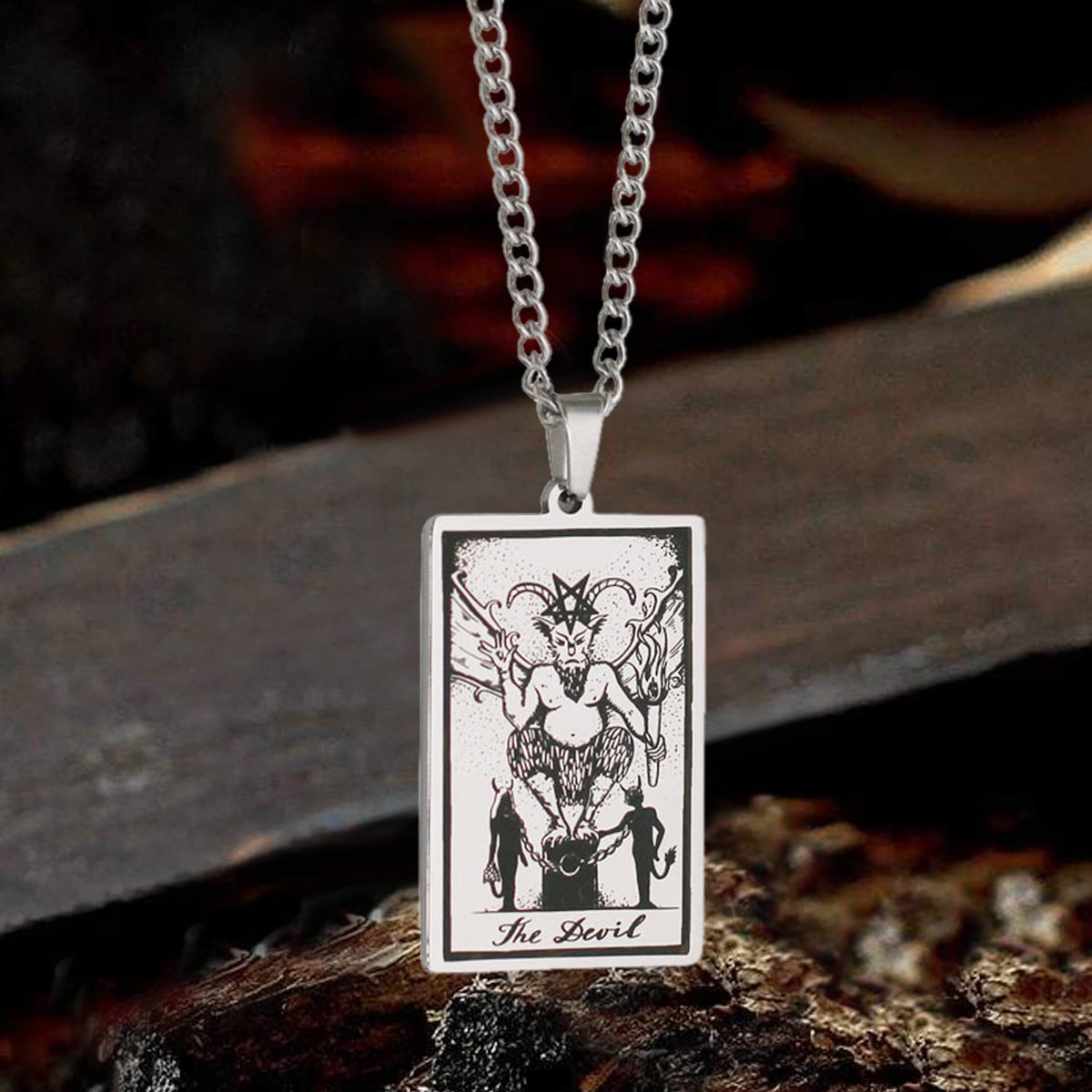 Major Arcana Tarot Stainless Steel Necklace - Che Cose Belle