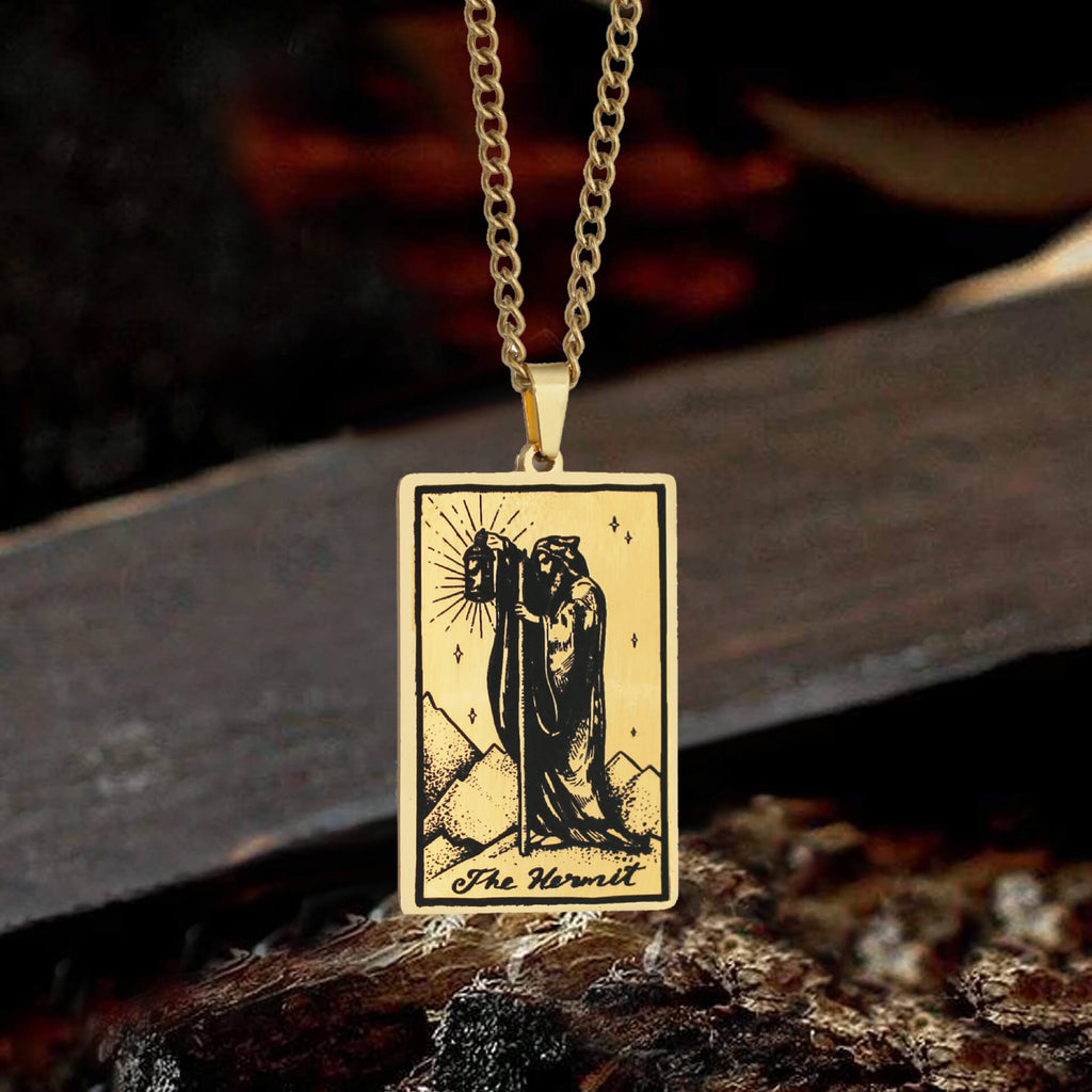 Major Arcana Tarot Stainless Steel Necklace - Che Cose Belle