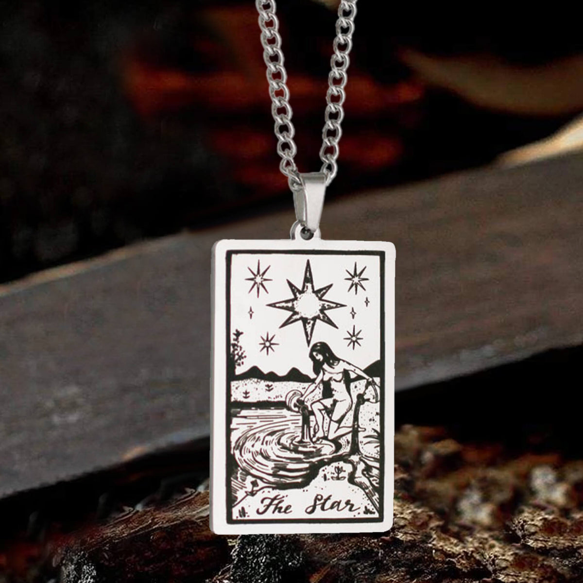 Major Arcana Tarot Stainless Steel Necklace - Che Cose Belle