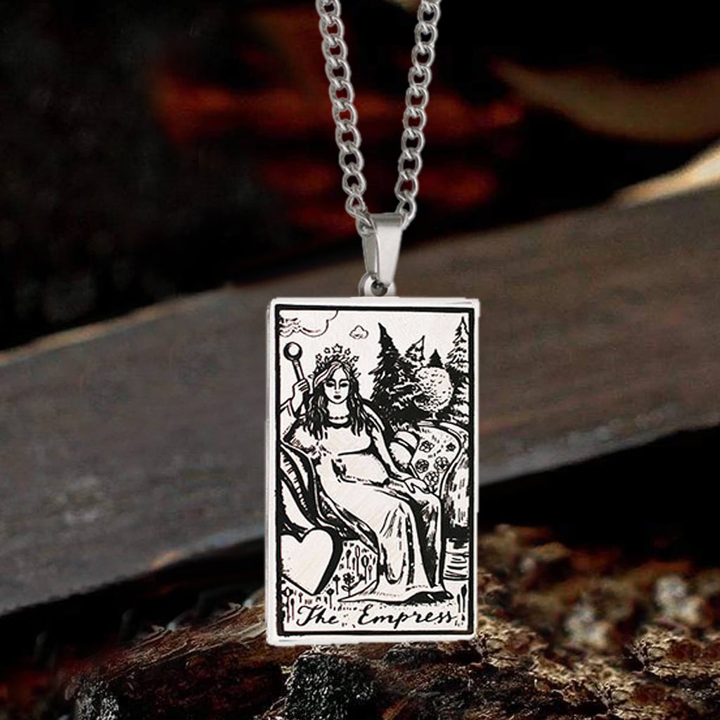 Major Arcana Tarot Stainless Steel Necklace - Che Cose Belle