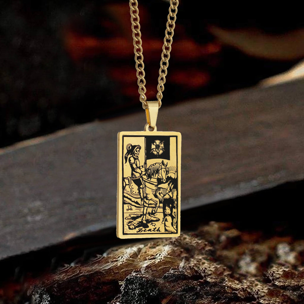 Major Arcana Tarot Stainless Steel Necklace - Che Cose Belle