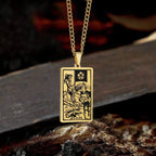 Major Arcana Tarot Stainless Steel Necklace - Che Cose Belle