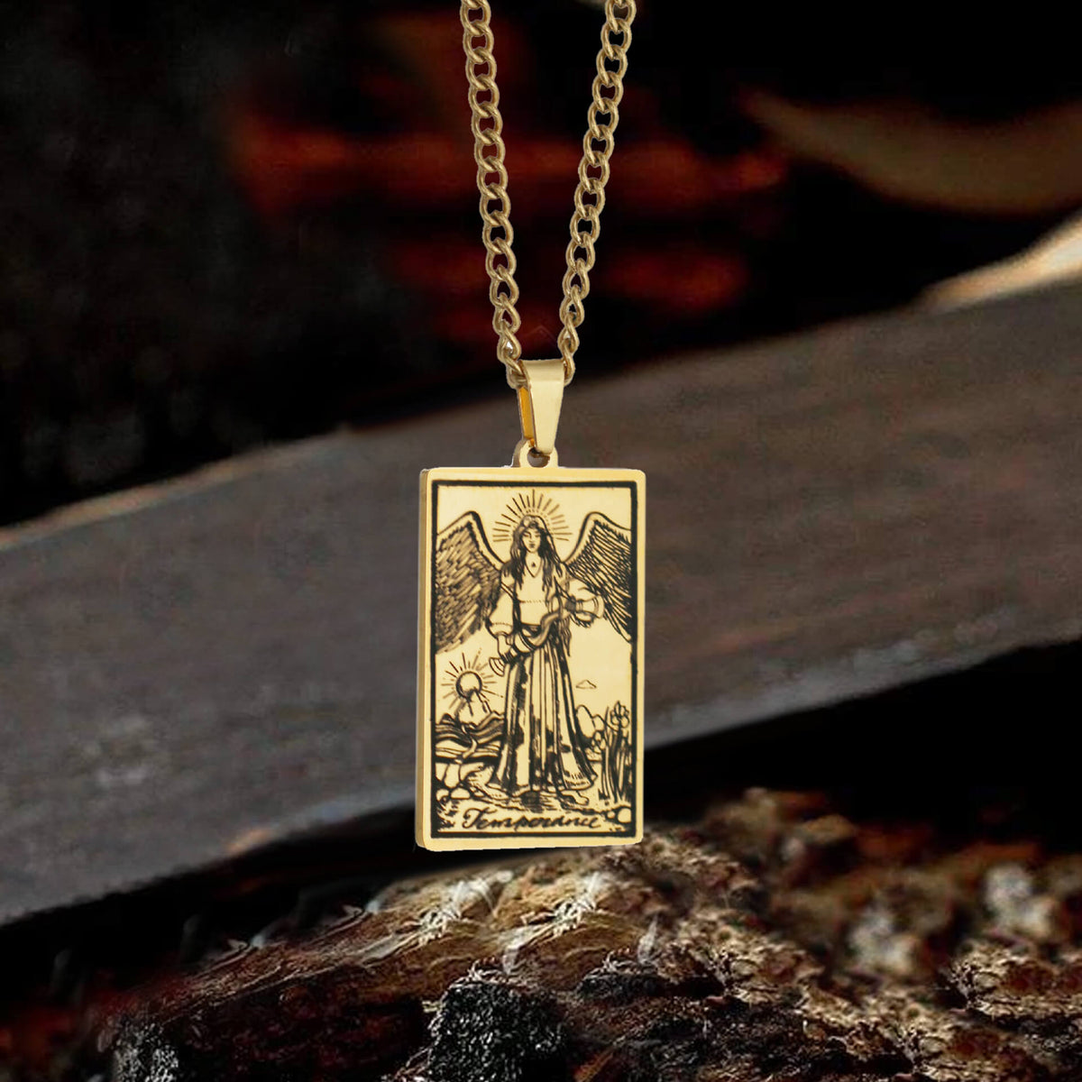 Major Arcana Tarot Stainless Steel Necklace - Che Cose Belle