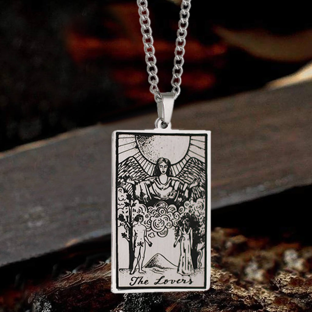 Major Arcana Tarot Stainless Steel Necklace - Che Cose Belle