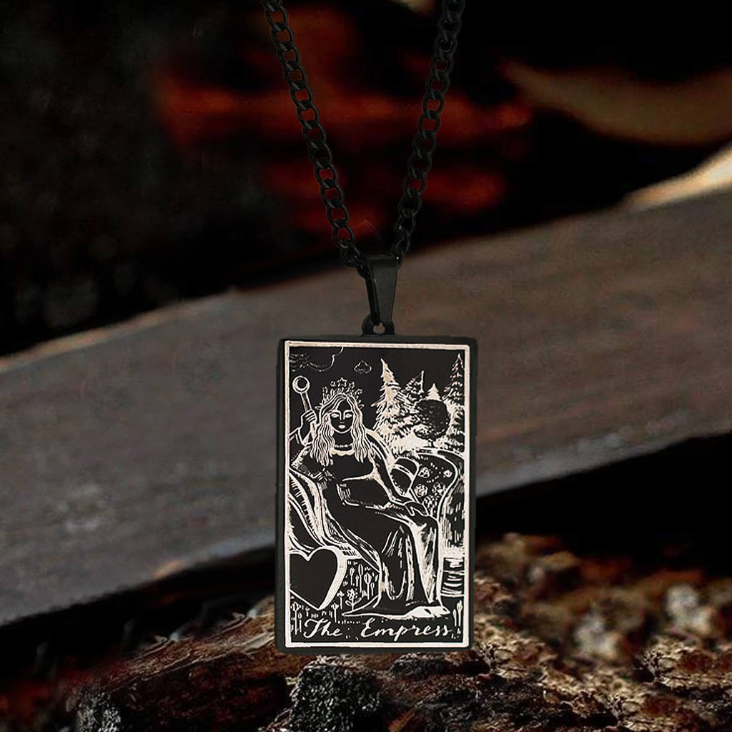 Major Arcana Tarot Stainless Steel Necklace - Che Cose Belle