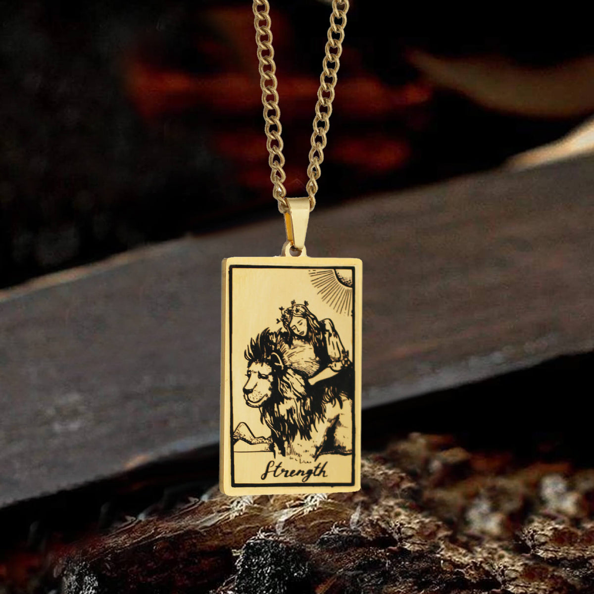 Major Arcana Tarot Stainless Steel Necklace - Che Cose Belle