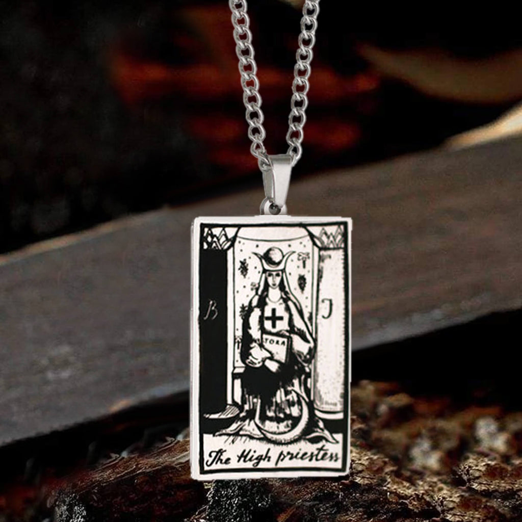 Major Arcana Tarot Stainless Steel Necklace - Che Cose Belle