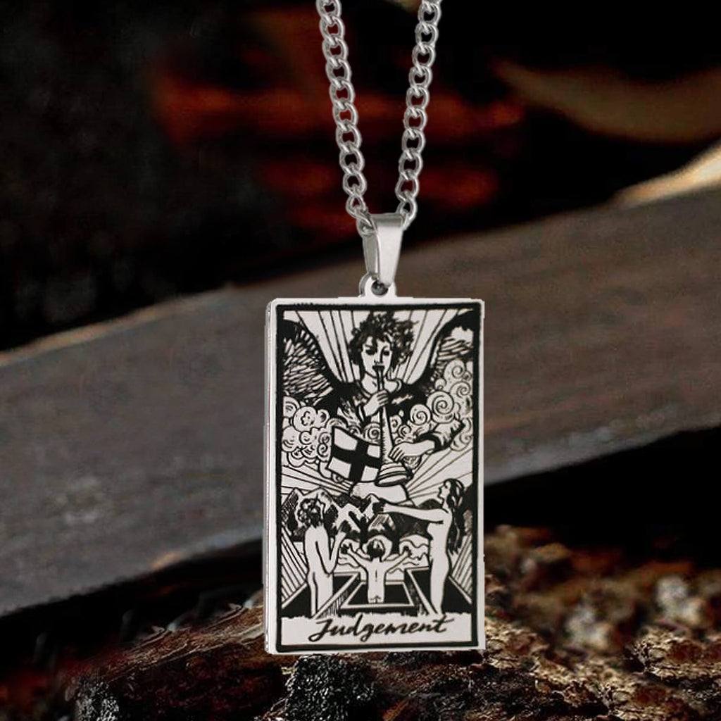 Major Arcana Tarot Stainless Steel Necklace - Che Cose Belle