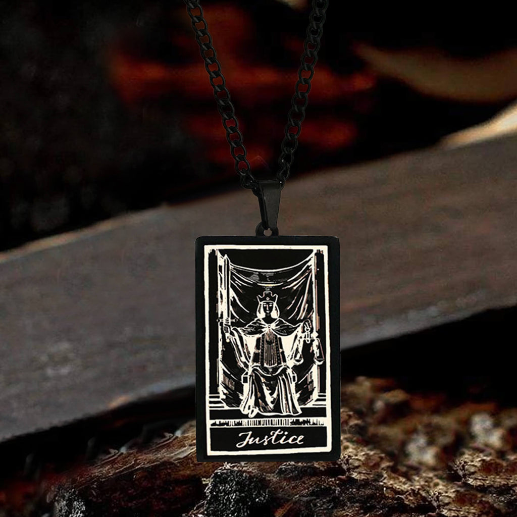 Major Arcana Tarot Stainless Steel Necklace - Che Cose Belle