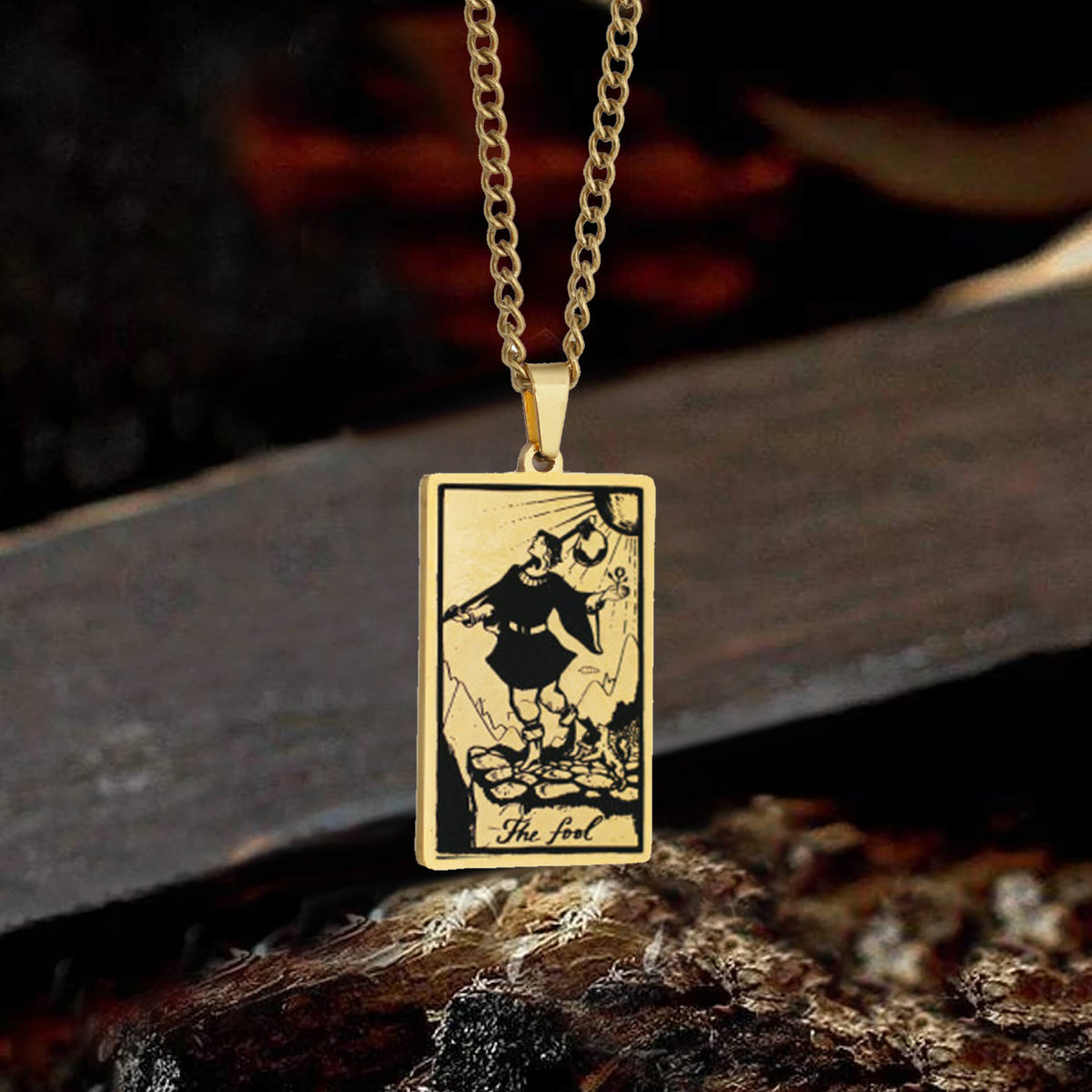 Major Arcana Tarot Stainless Steel Necklace - Che Cose Belle